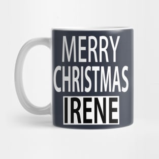 Merry Christmas Irene Mug
